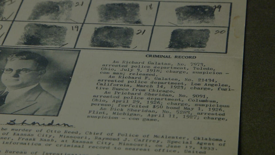 Image of prison records