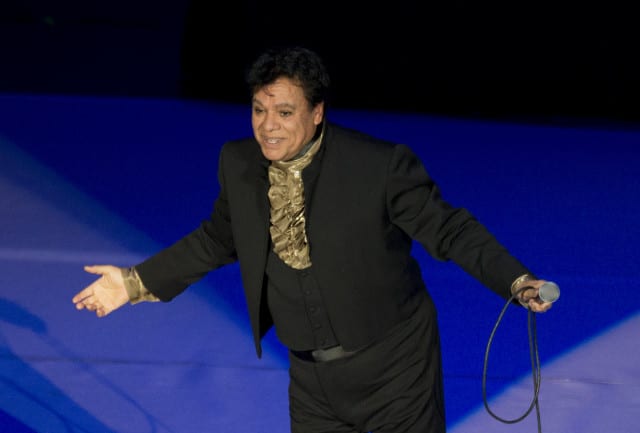 Mexican singer Juan Gabriel will fill the stage Friday night at the Sprint Center. (Photo: Rebecca Blackwell | AP)