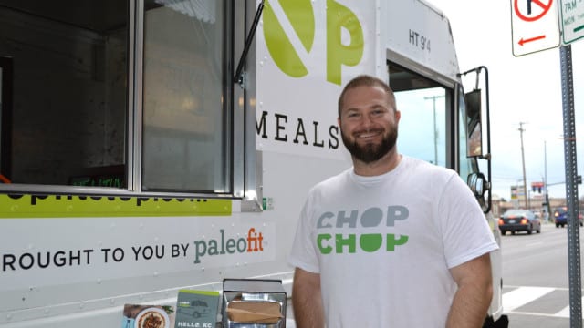 Chop Chop co-owner Graham Ripple is hoping to make eating on the go a little healthier. (Photo: Jonathan Bender | Flatland)