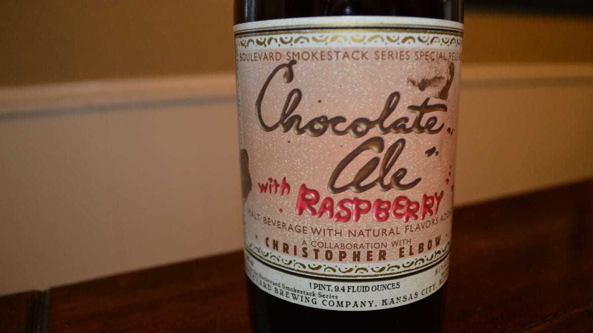 The fourth iteration of Boulevard's Chocolate Ale features raspberry. (Photo: Jonathan Bender | Flatland)