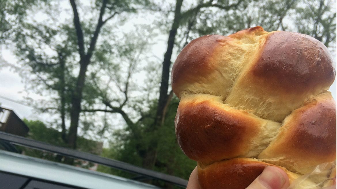 A loaf of Challah