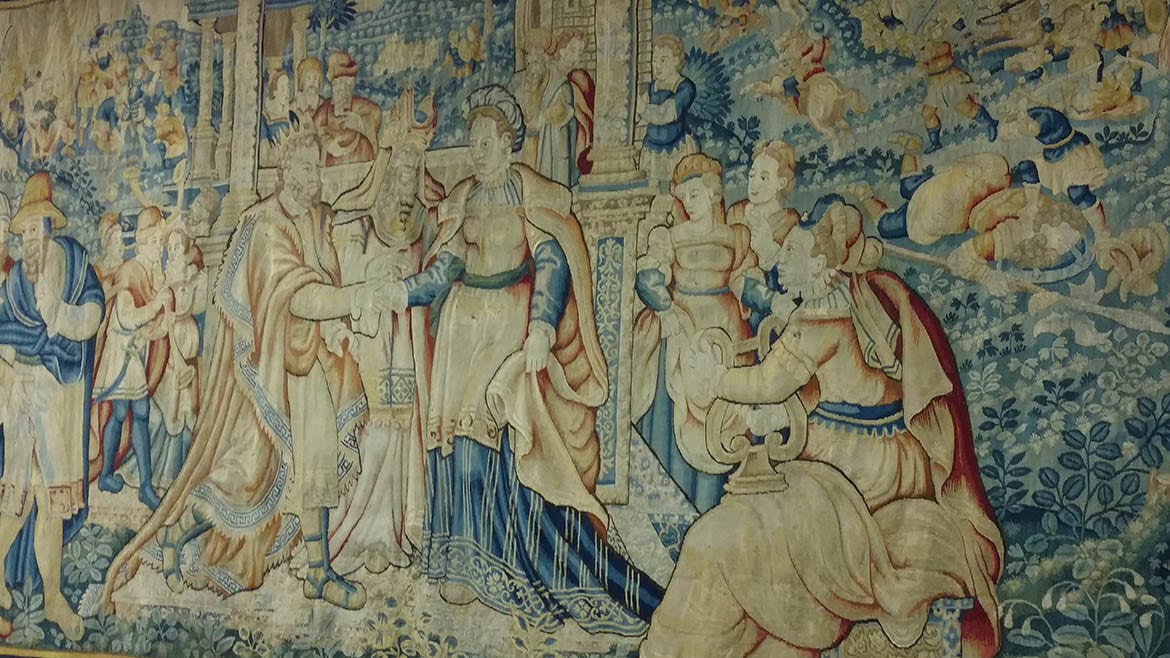 A 16th century Flemish tapestry in the Quayle Bible Collection