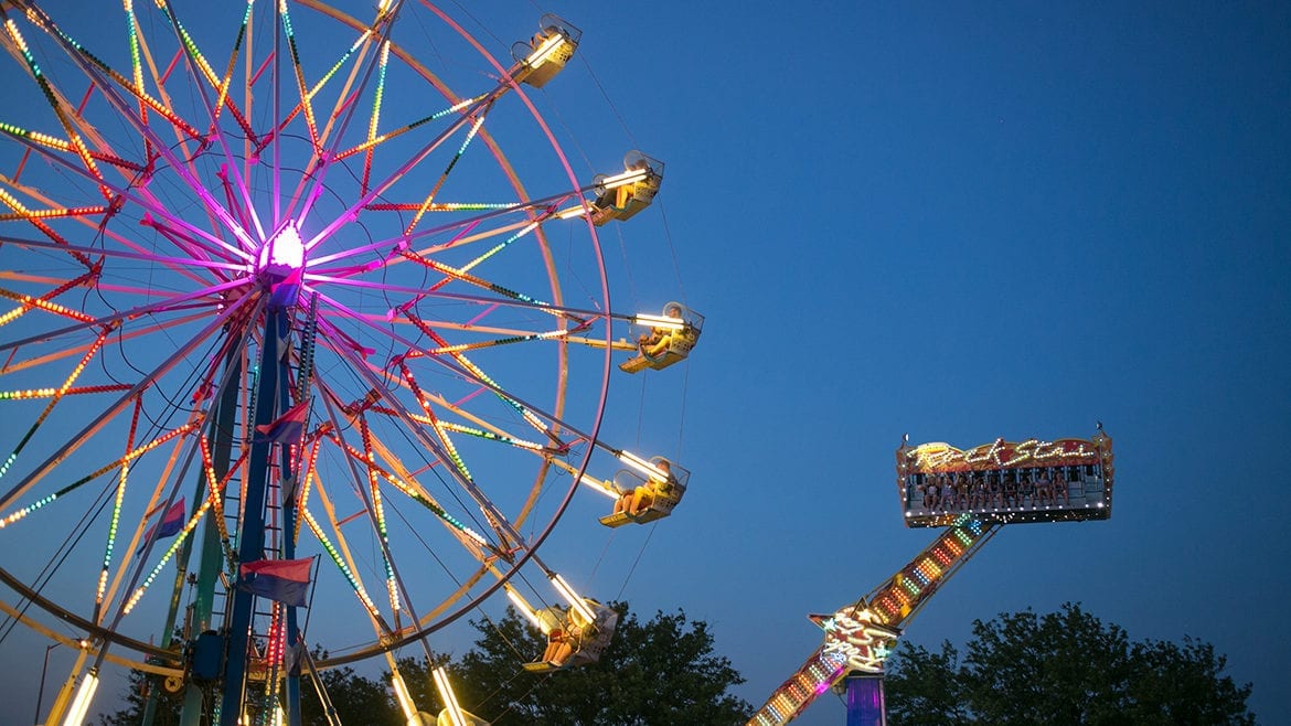 The Ferris wheel is one of the signature rides at Boulevardia.