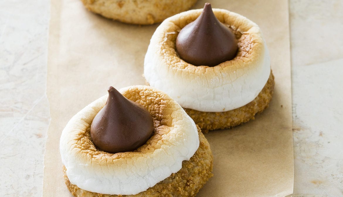 s'mores blossom cookies