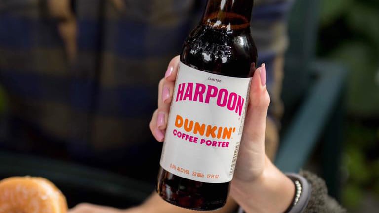 Harpoon Brewery's Dunkin' Coffee Porter