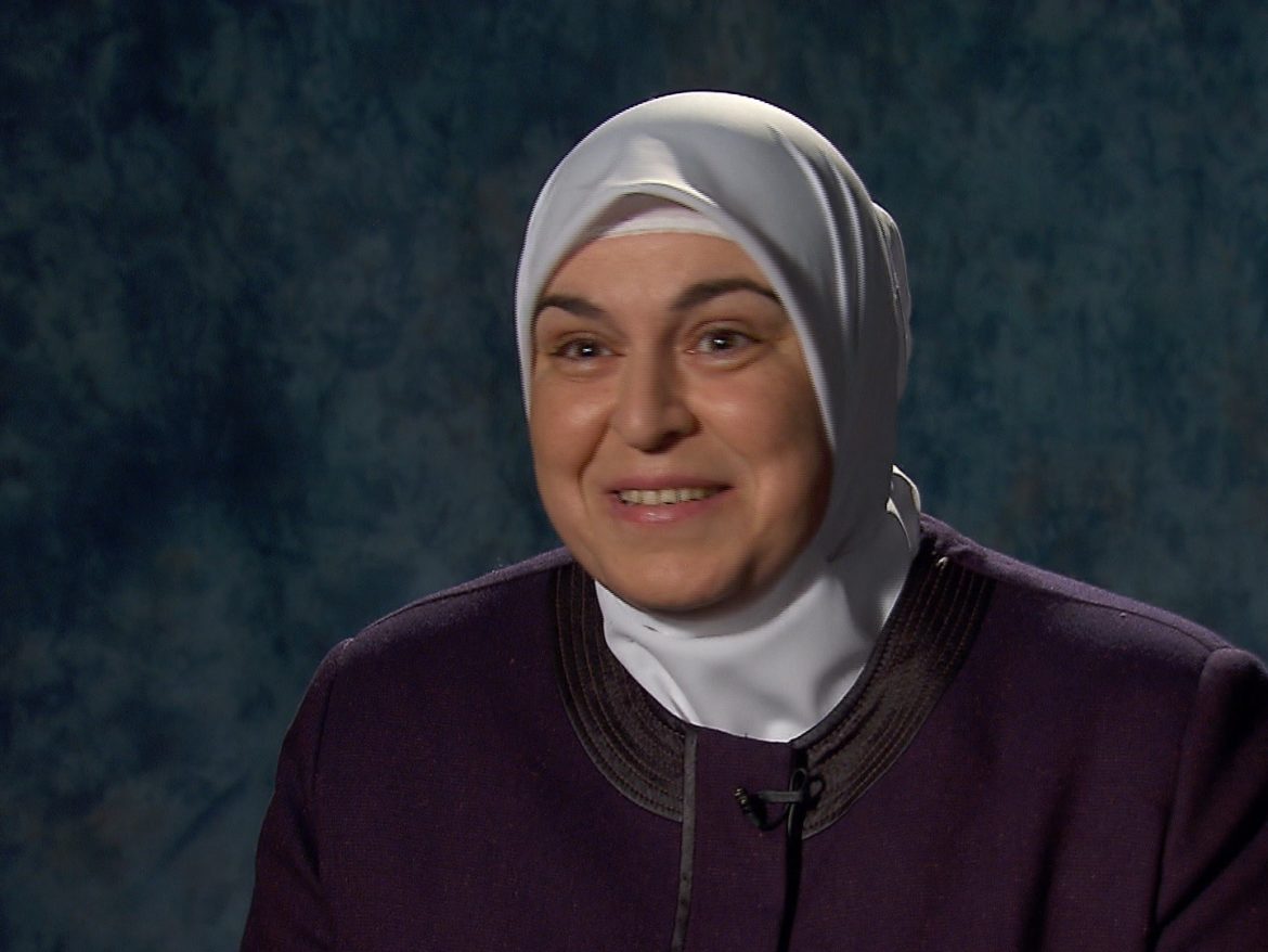 Hanadi Almansour and her family came to the United States from war-torn Syria.