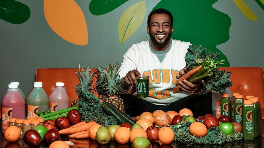 Christopher Goode, founder of Ruby Jean's Juicery, 3000 Troost Ave., offers a wide variety of fruits, vegetables and juices.