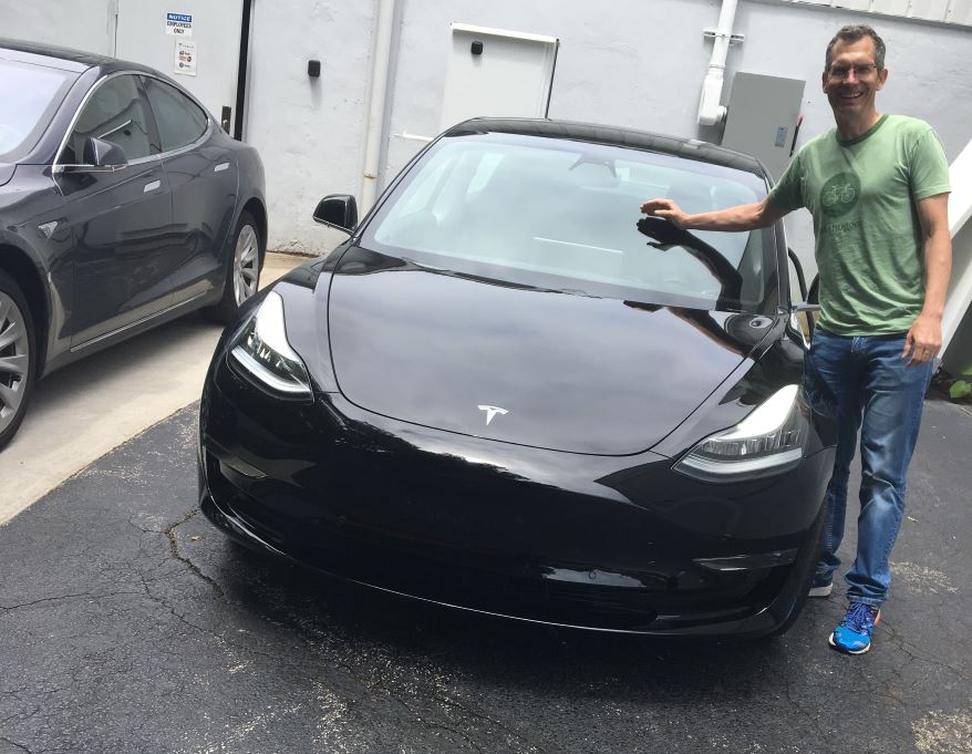 Jim Clevenger has been driving his Tesla Model 3 since May 2019.