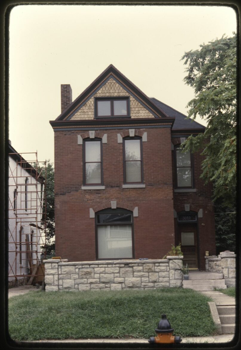 This home sits at 3022 Grand Avenue. "The house, which has been known as the Joseph A. Stringer Residence after the original owner, was built circa 1889, and underwent major renovations around (the) time this photo was taken," according to library archives. (Missouri Valley Room Special Collections)