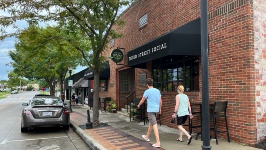 The Third Street Social restaurant in Lee’s Summit stands on the same spot Harry Truman in 1922 announced he was running for the office of eastern Jackson County judge.