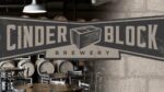 Cinder Block Brewery's taproom.