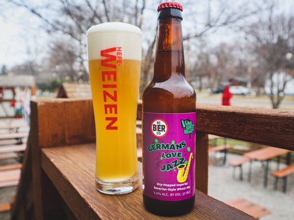 KC Bier Co. and Vine Street Brewing collaborated on this new beer, Germans Love Jazz