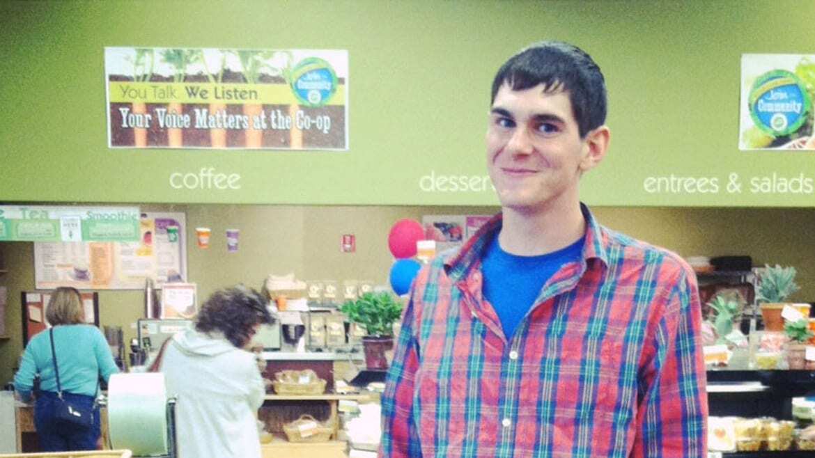 Image of Scott Thellman at the Community Mercantile in Lawrence