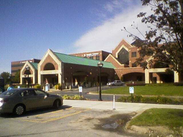 Exterior shot of St. Joseph Medical Center