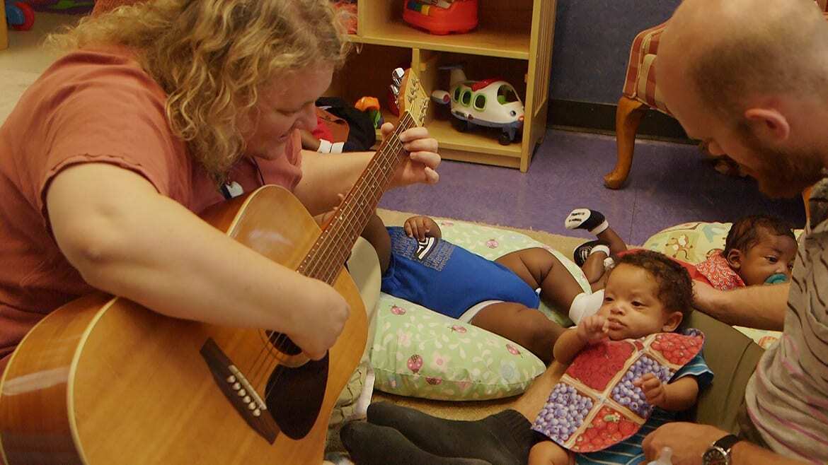 Music therapy class