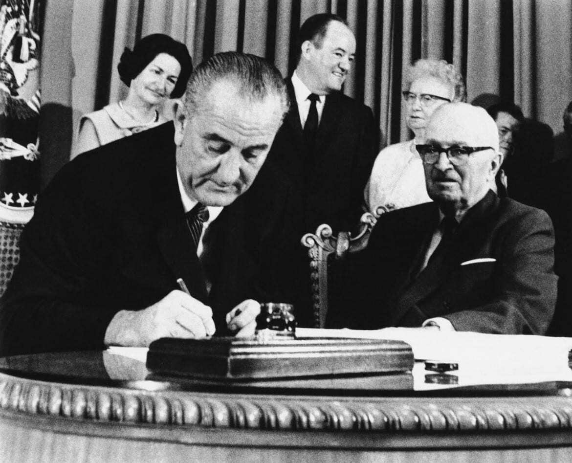 Johnson signing bill