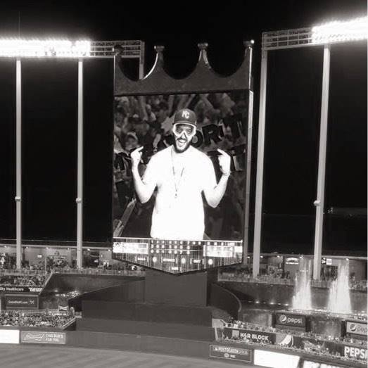 When not wearing Salvador Perez's goggles to Royals games, Cole Blaise is a producer at KCPT.