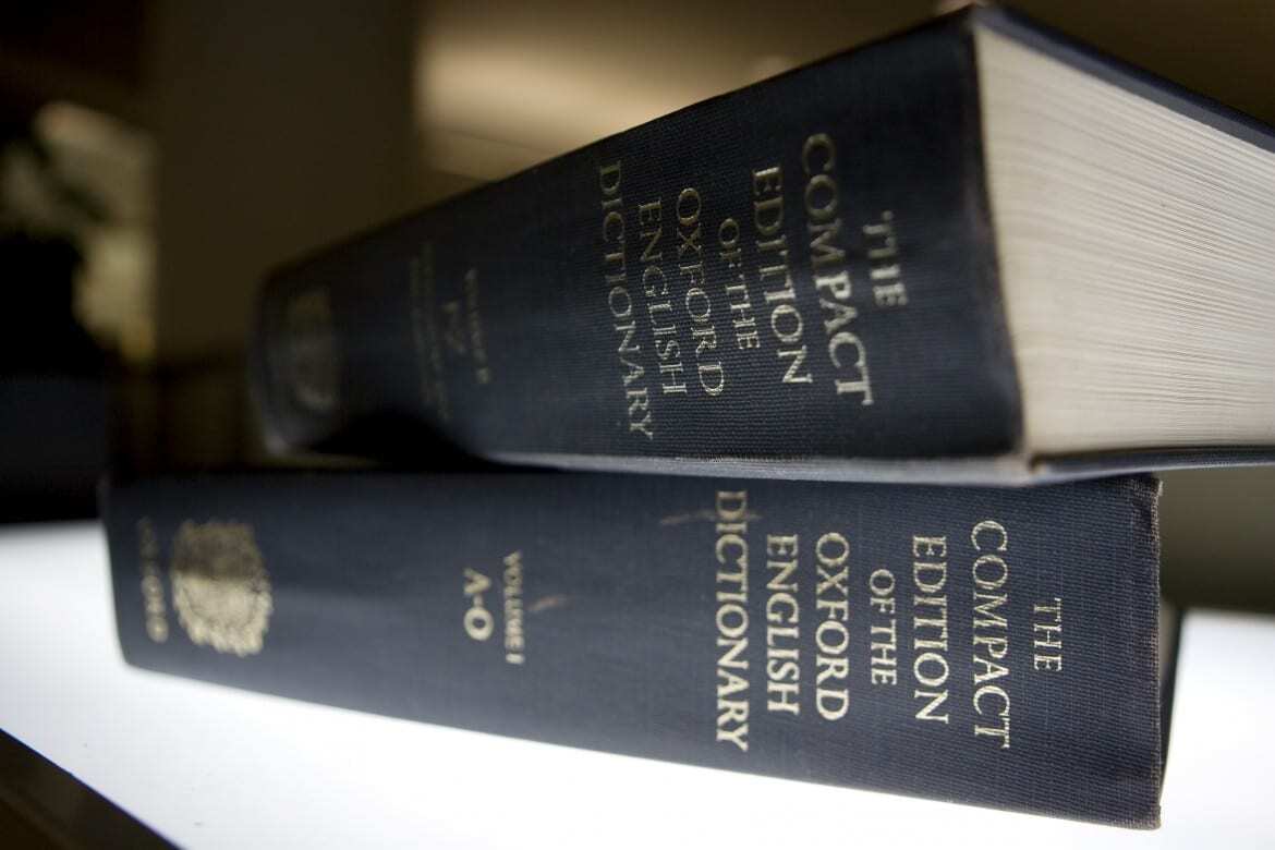 Oxford Dictionaries added new words including "manspreading," "rando" and "awesomesauce." (Photo: Caleb Jones | AP)