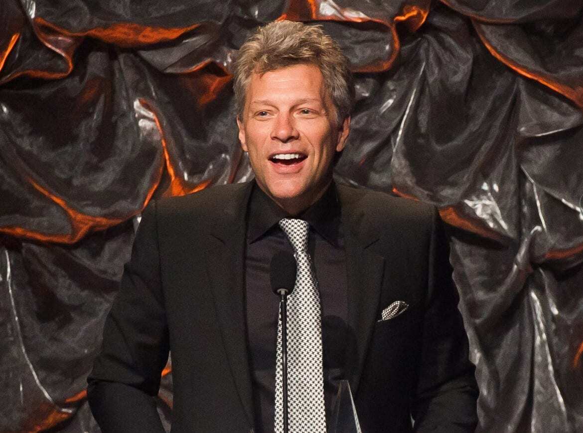 In this file photo, Jon Bon Jovi attends the Songwriters Hall of Fame Awards in New York. Bon Jovi has joined forces with Paul McCartney, Sheryl Crow, Fergie and others to record "Love Song to the Earth," about climate change. (Photo: AP, File)