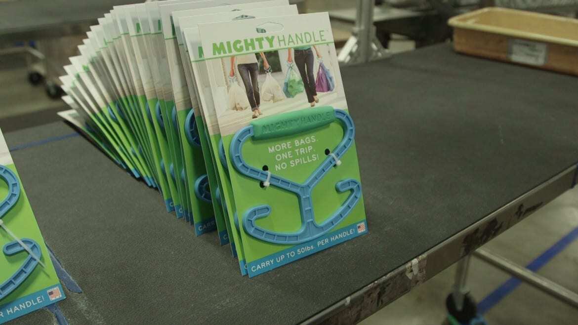 Save the hands and use a handle: The battlecry of Lenexa-based Mighty Handle. (Photo: John McGrath | KCPT)