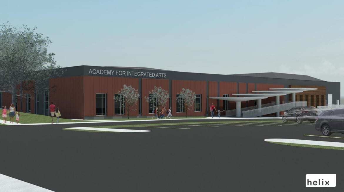artist's rendering of renovations