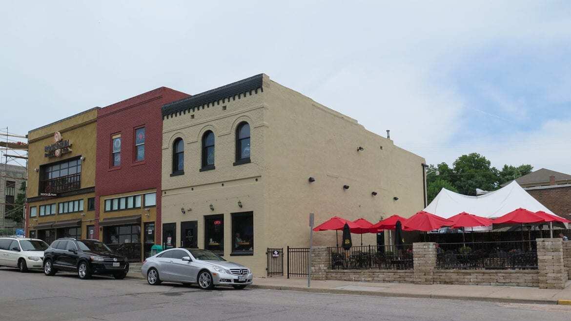 An exterior shot of Rock & Run.