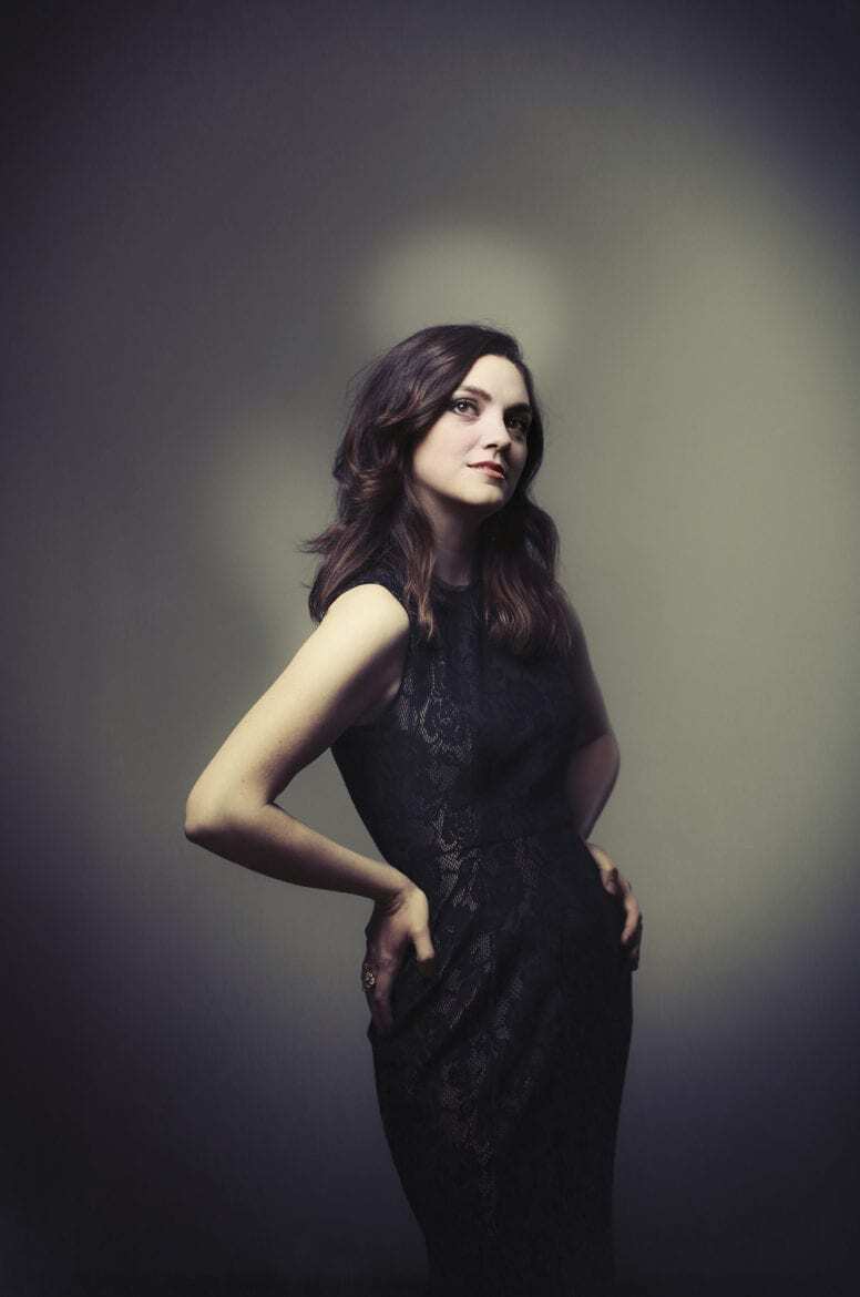 Portrait of mezzo-soprano, Samantha Gossard. photo by JIM BARCUS