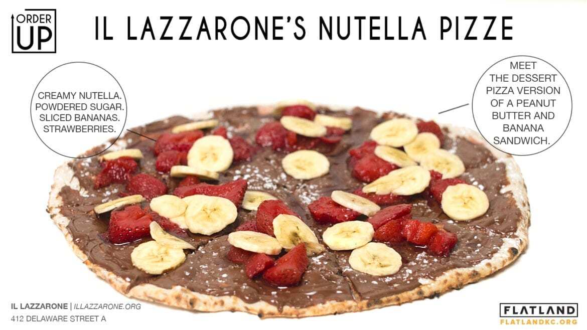 il lazzarone's nutella pizze