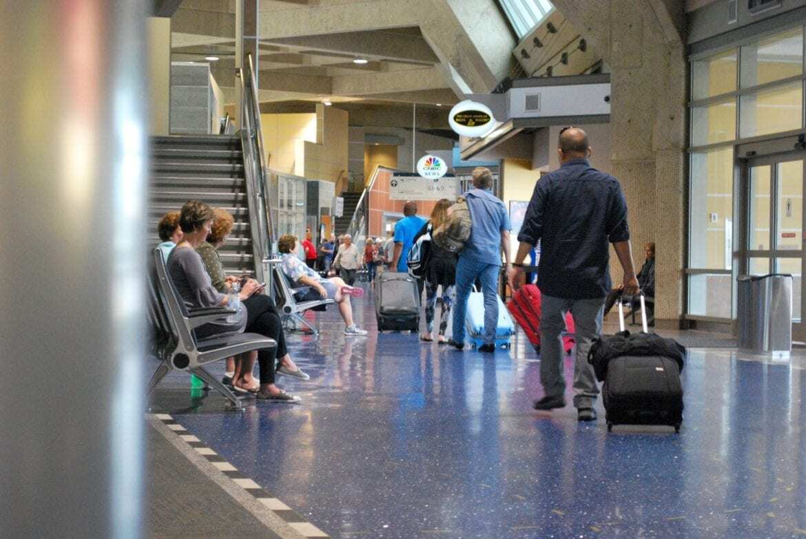 people in the KCI airport