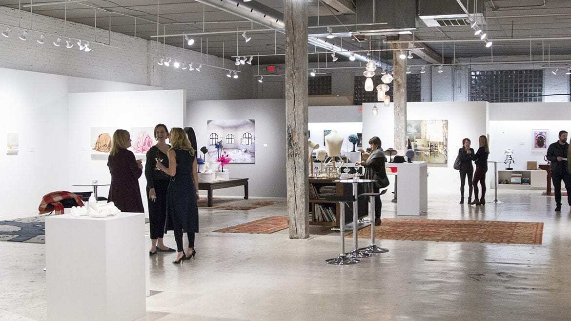 the gallery hosted a trunk show on Nov. 30