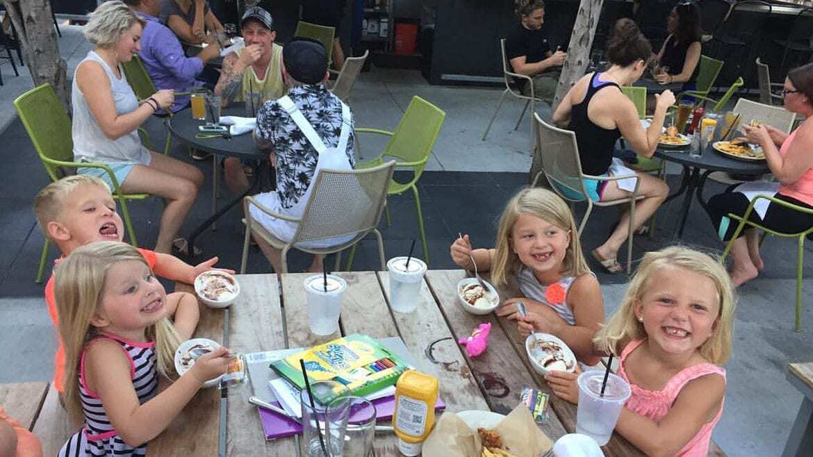 children of Martin City Brewing co-owner Matthew and Kara Moore