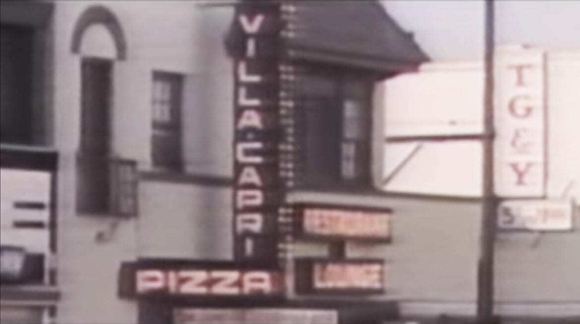 exterior of villa crapri restaurant