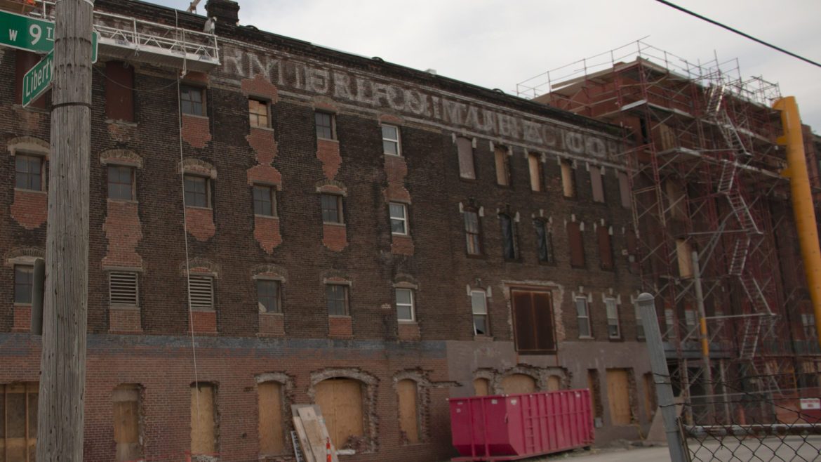 the abernathy furniture building as it looks today