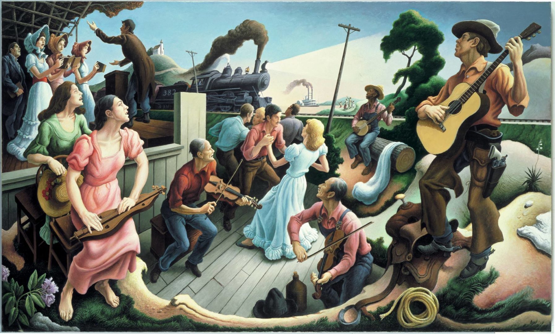 The Story Behind Thomas Hart Benton's “The Sources of Country