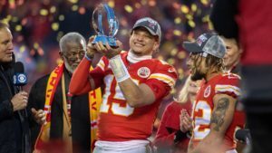Kansas City Chiefs quarterback Patrick Mahomes