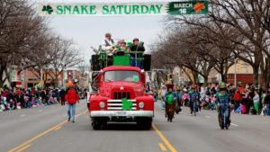 North Kansas City hosts the Annual Snake Saturday Parade