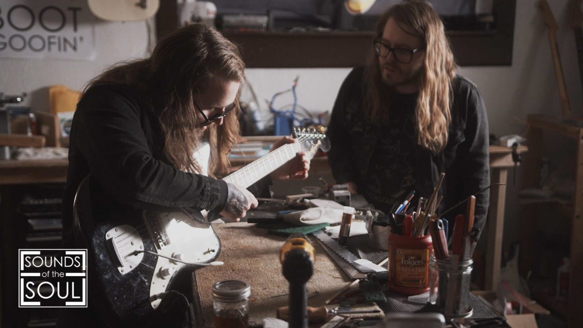 Brothers Mark and Sean Penechar are co-owners of Seuf Guitars.