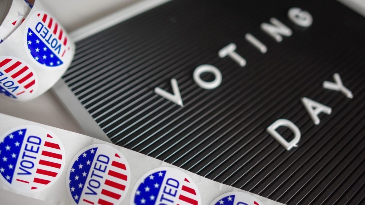 Voting guide photo illustration.