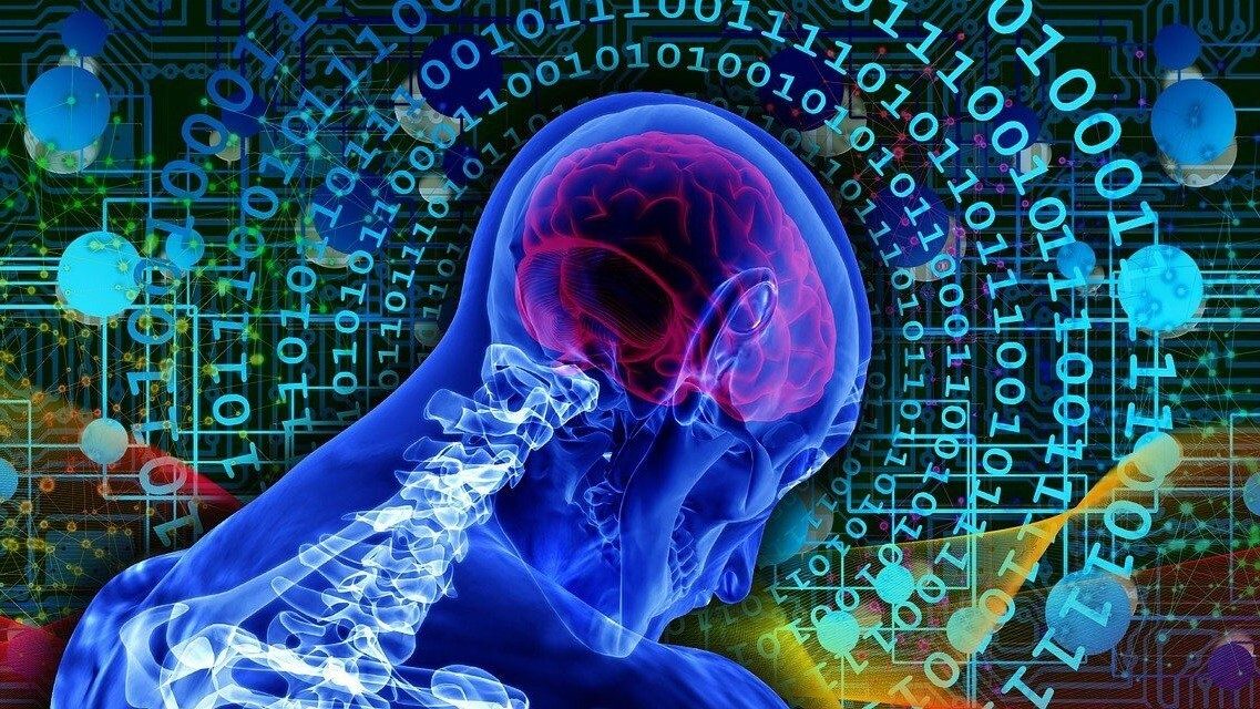 Graphic illustration for artificial intelligence