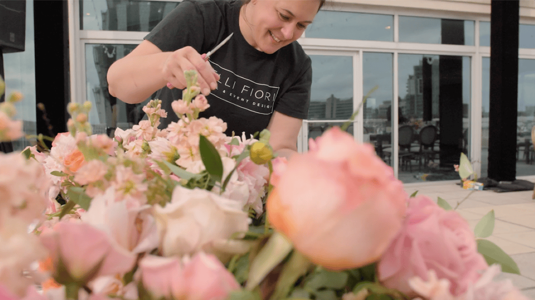 Lisa Molitor, owner of St. Louis florist Belli Fiori.