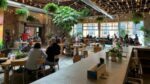 Interior view of Casual Animal, one of the stops on the Caturday in the Crossroads bar crawl.