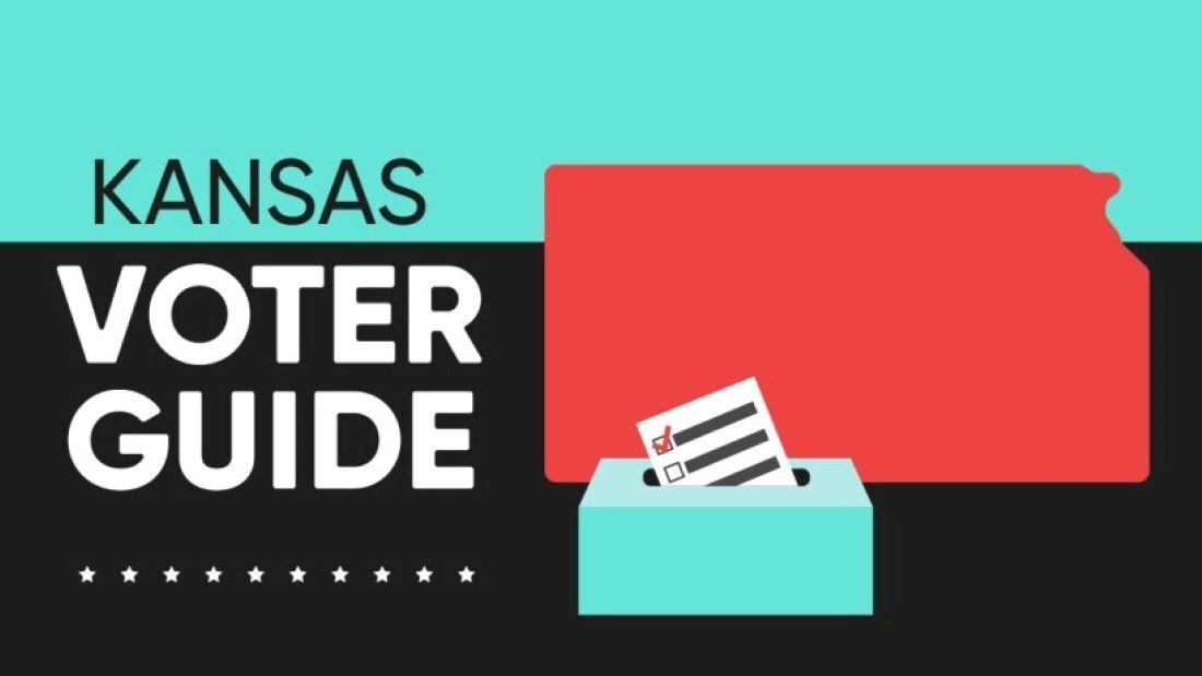 Kansas Voter Guide logo.