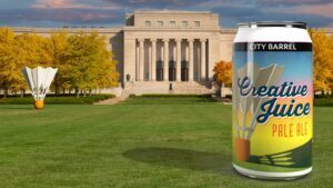 City Barrel partnered with the Nelson-Atkins Museum of Art to create Creative Juice.