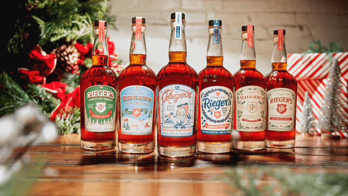 J. Rieger & Co.'s 2022 holiday edition whiskey.