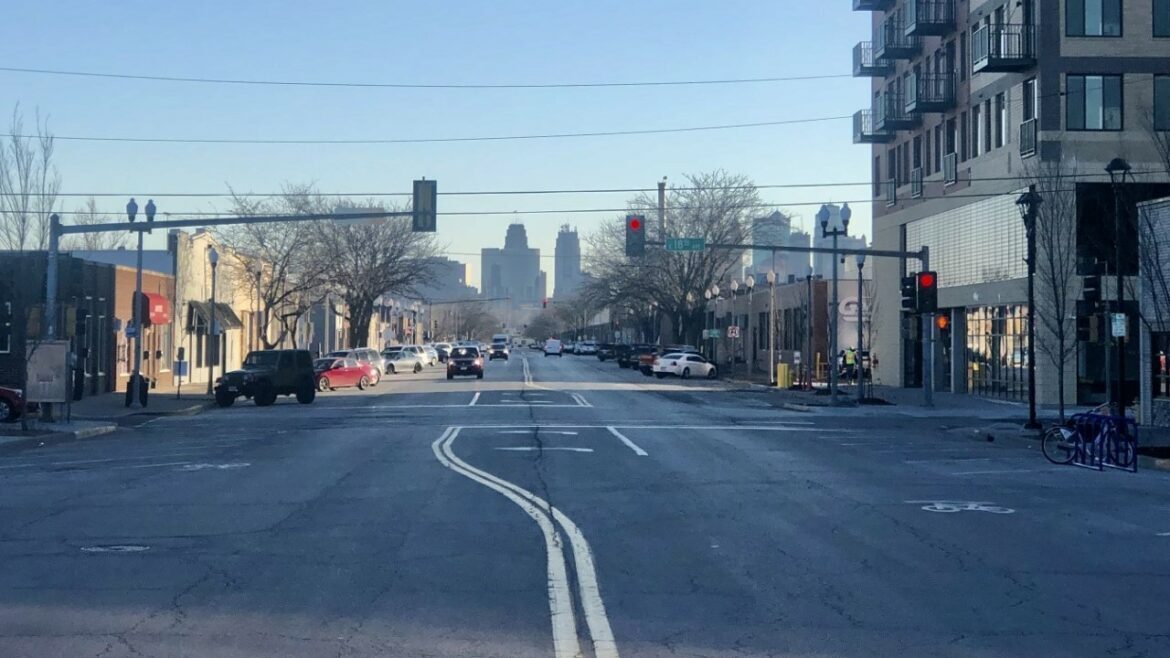 The recommended route for a North Kansas City streetcar extension would run along Swift Street.