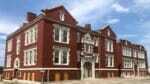 The exterior of the Attucks School today.