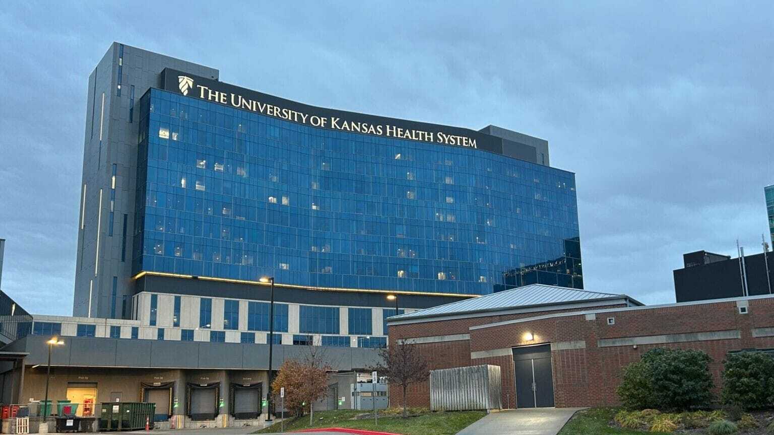 University of Kansas Health System building.