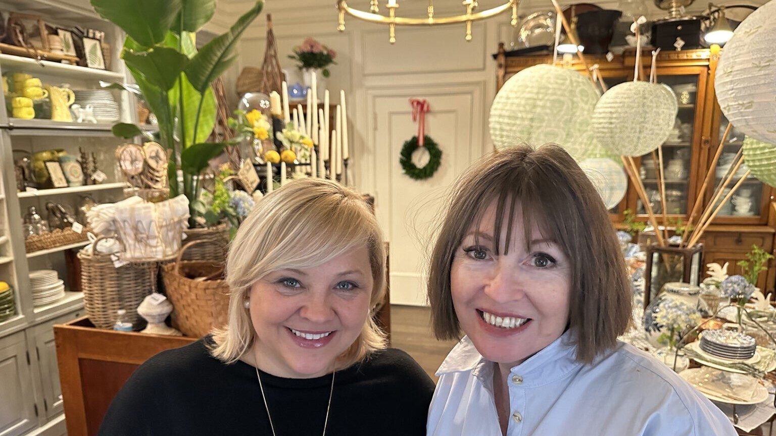 Rebecca Wood and Mary Carol Garrity, owners of diebolt’s.