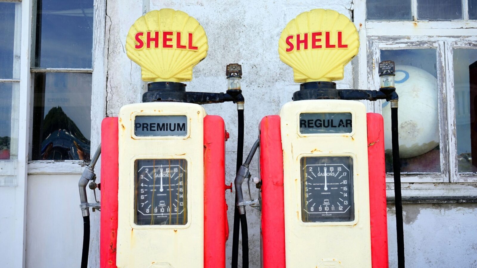 Gas might not be as cheap as it was when these pumps operated, but AAA is reporting that gas is about 24 cents a gallon cheaper than it was a year ago in the lead-up to the Fourth of July. (Mike_Birdy | Freerange Stock)