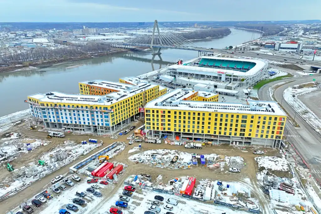 CPKC Stadium opened in 2024. An expansion would raise the seating capacity from 11,500 to 18,000. (KCUR 89.3 | Courtesy Kansas City Current)